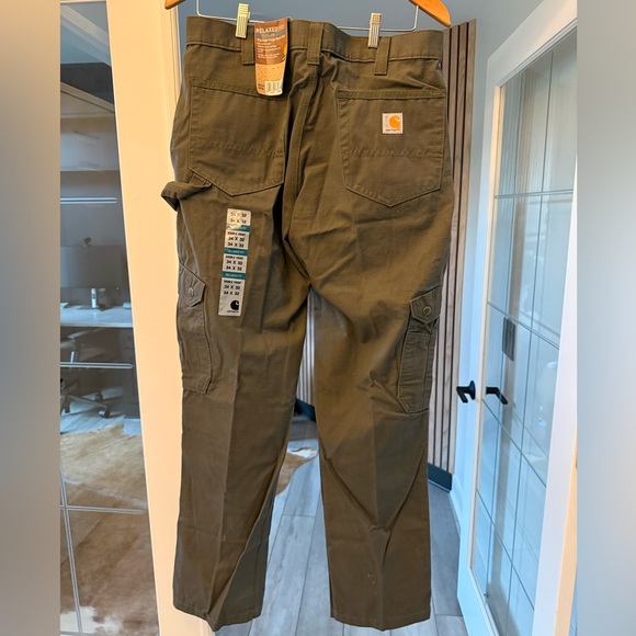Carhartt Men's Relaxed Fit Ripstop Cargo Work Pant - Picture 2 of 7